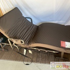 ATEX/アテックス 折り畳み電動ベッド AX-BE635N  幅104cmの画像