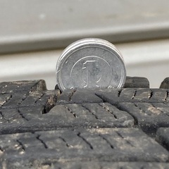 No.150 スタットレスタイヤ175/70/14 4H PCD100 アルミホイール付4本セットの画像