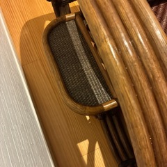 昭和レトロ　リクライニングチェア　椅子　の画像