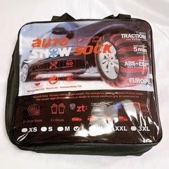 布製タイヤチェーン Ｌ　245/45R19 非常用　軍手付きの画像