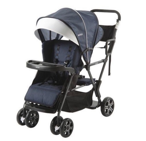 ベビーカー カトージ 二人乗りベビーカー 二人でゴー