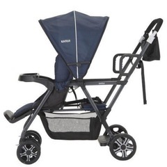 ベビーカー カトージ 二人乗りベビーカー 二人でゴー の画像