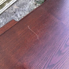 文机　美品ながらちょっと難あり 座敷机 の画像