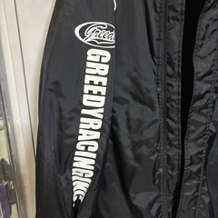 GREEDY RACING ドカジャン ロングコート ブラックの画像