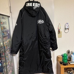 GREEDY RACING ドカジャン ロングコート ブラックの画像