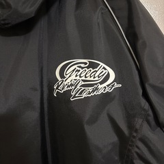GREEDY RACING ドカジャン ロングコート ブラックの画像