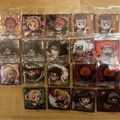 鬼滅の刃＆NARUTO ウエハースシールの画像