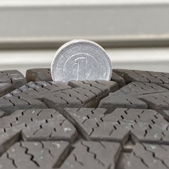 No.152  スタットレスタイヤ185/65/15 4H PCD100 アルミホイール付4本セットの画像