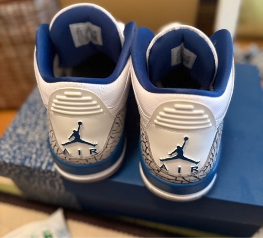 【中古】Air Jordan 3 Wizard 28.5cm インソールは未使用