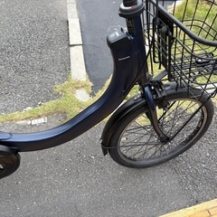 中古20インチ電動アシスト自転車　12Ah4点灯　大阪の画像