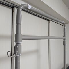 キャスター付きハンガーラックの画像