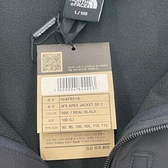 新品！THE NORTH FACE ブラック ジャケット メンズ Lサイズの画像