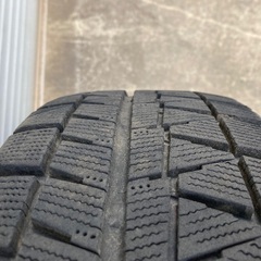 No.153 スタットレスタイヤ195/65/15 5H PCD114.3 アルミホイール付4本セットの画像