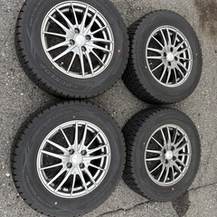 205/60/R15 2019 15インチ 4穴 pcd100 5.5j スタッドレス タイヤの画像