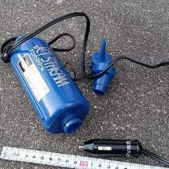 ０円　ハンディ  エアポンプ　DC12V駆動　自動車シガソケット接続用の画像