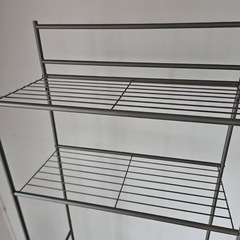 トイレ収納棚 洗濯機裏収納の画像