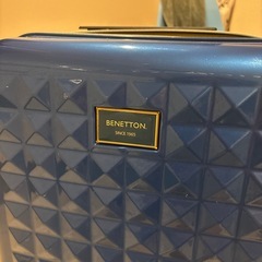 BENETTON キャリーバック　難ありの画像
