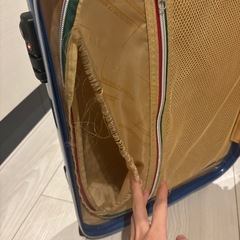 BENETTON キャリーバック　難ありの画像