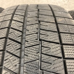 DUNLOP WM03 225/45R18 4本 スタッドレスタイヤ中古 バリ山 エスティマクラウンオデッセイなどに
の画像