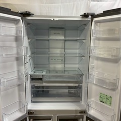 AQUA 4ドア冷蔵庫 AQR-TZ42N 2023年製420L 観音開きの画像