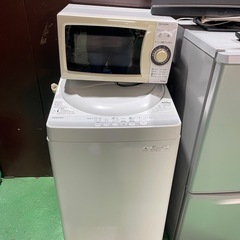 新生活4点セット 冷蔵庫 TV レンジ 洗濯機の画像