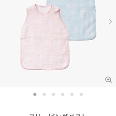 ファミリア・sense of wonder スリーピングベスト 2枚セットの画像