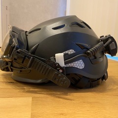 KASK ヘルメット  ライト　ゴーグル　つけまsつけますの画像