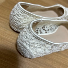 【美品】　総レース　パンプス　23.5の画像