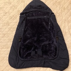 美品★抱っこ紐　防寒ケープ　防寒カバーの画像