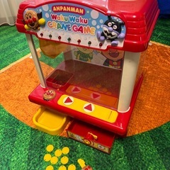 【お取引中】アンパンマン クレーンゲーム & くみくみスロープ セットの画像