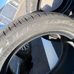 新車外し　215/50R18 ファルケン　アゼニス　FK510 SUV ノーマルタイヤ　4本セット　バリ山　ヤリスクロスの画像