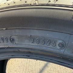 新車外し　215/50R18 ファルケン　アゼニス　FK510 SUV ノーマルタイヤ　4本セット　バリ山　ヤリスクロスの画像