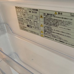 冷蔵庫、冷凍庫、白、冷えません の画像