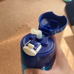 サーモス　子ども用車柄水筒の画像