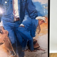 ◆1995年◆リアルマッコイズ◆The REAL McCOY'S◆リー Lee スティーブマックイーン ポスター◆84cmx59.3cm◆の画像