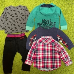 子供服90㎝（秋・冬）5点セットの画像