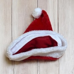 【新品】サンタ 帽子 クリスマス パーティー コスプレ ふわふわ素材の画像