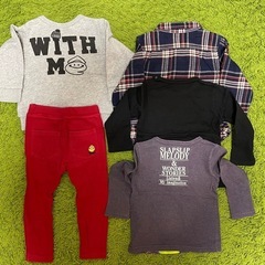 子供服90㎝（秋・冬）5点セットの画像