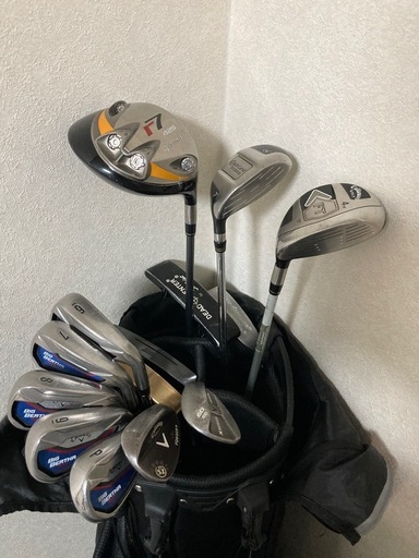 ゴルフクラブセット　キャディバッグ付