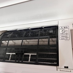 パナソニック6畳エアコン、取り付け工事込み、3ヶ月保証付きの画像