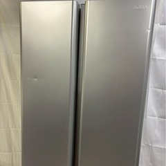 AQUA 4ドア冷蔵庫 AQR-TZ42K 2021年製420L 観音開きの画像