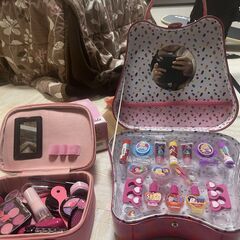 子供プラスチックメイクアップセット ままごと 子供 化粧品おもちゃ　2種類の画像