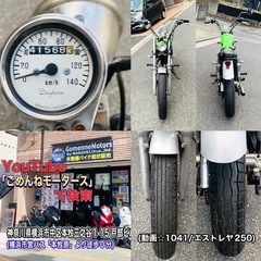 カワサキエストレヤ250 お洒落なカラーリングの一台^_^の画像