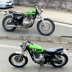 カワサキエストレヤ250 お洒落なカラーリングの一台^_^の画像