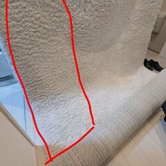 IKEA シャギーラグ VOLLERSLEV ヴォルルスレヴ 160×230 ホワイトの画像