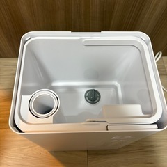 【引取限定】モダンデコ 加熱式ハイブリッド加湿器 UV除菌機能付き ホワイト
の画像