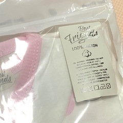 【新品】海外製品　ベビー服8点セット/女の子　トルコ製　ミトン帽子付き　ピンクの画像