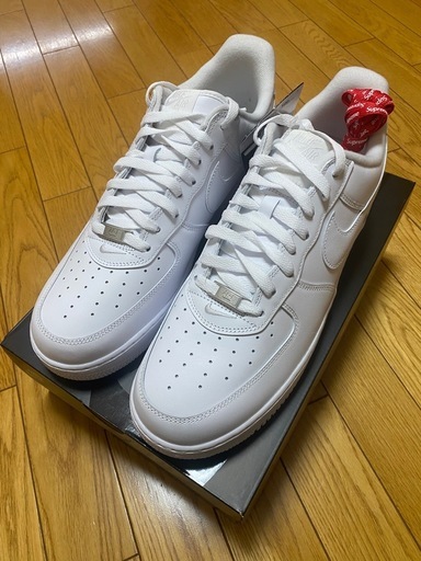 新品Supreme × Nike Air Force 1 Low "White"30cm