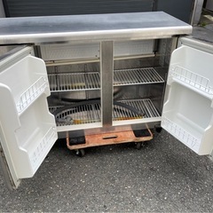 【動確済み】2020年 Panasonic 業務用 台下冷蔵庫 SUC-N1241J 1200×450×800 冷蔵174L 単相 100V テーブル形冷蔵庫 コールドテーブル 大阪の画像