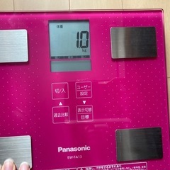 Panasonic パナソニック　EW-FA13 体組成計　体重計 の画像